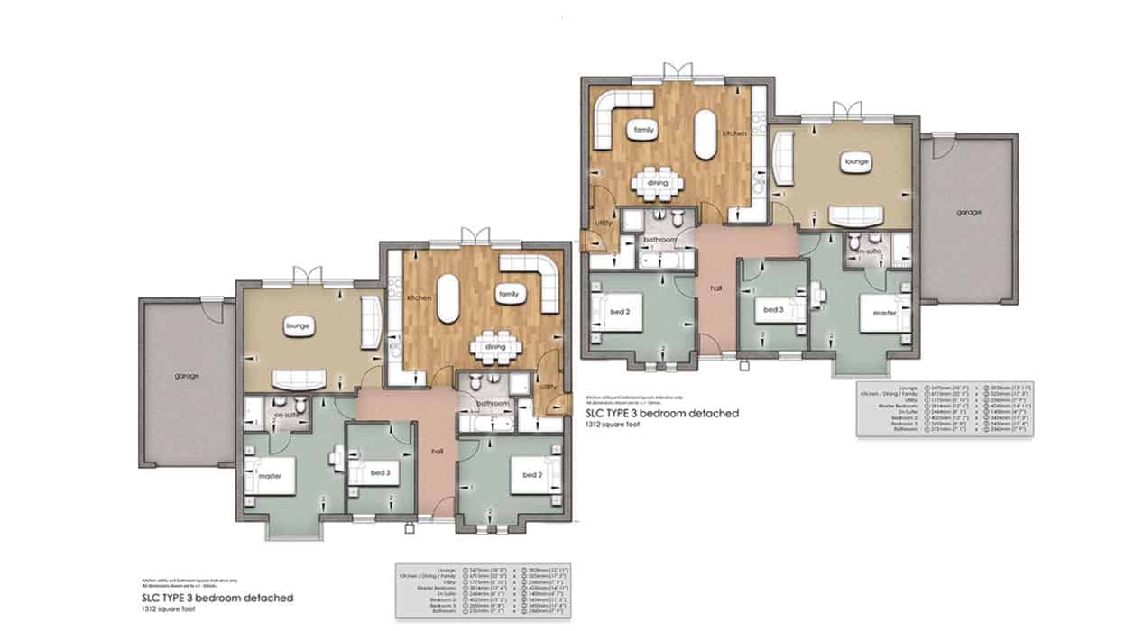 Floors Plans | Dukeries Homes Ltd