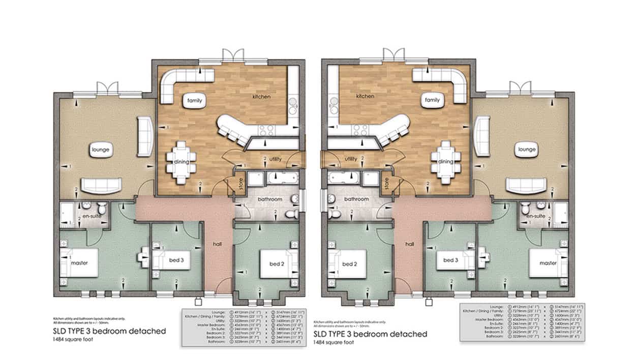 Welbeck Floors Plans | Dukeries Homes Ltd