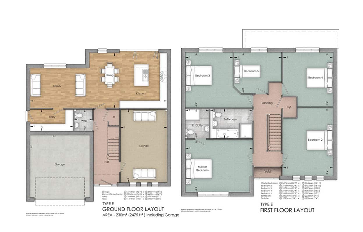 Mayfair Floors Plans | Dukeries Homes Ltd