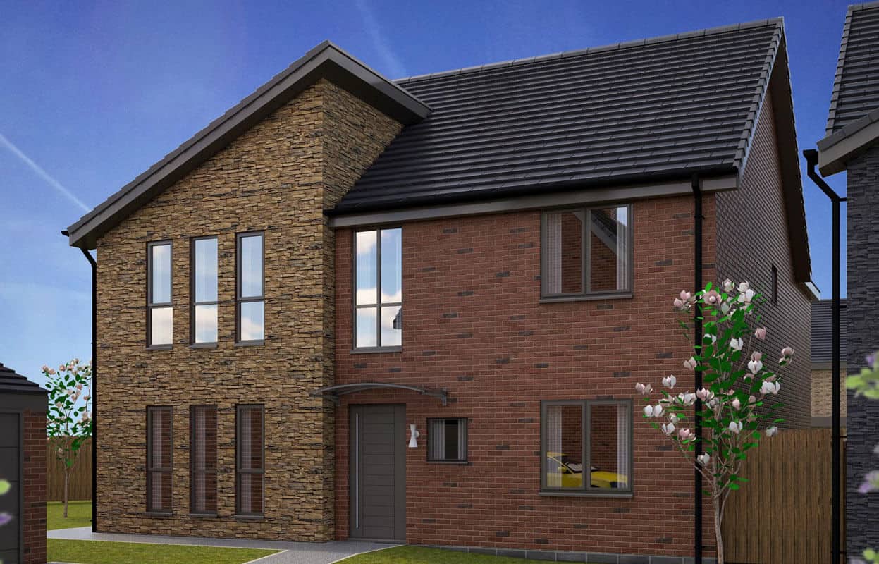 Park Lane red Brick Design | Dukeries Homes Ltd