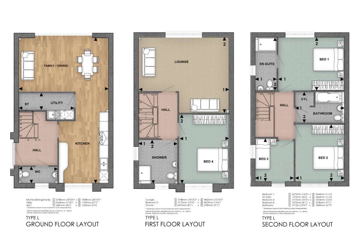 Burlington Floors Plans | Dukeries Homes Ltd