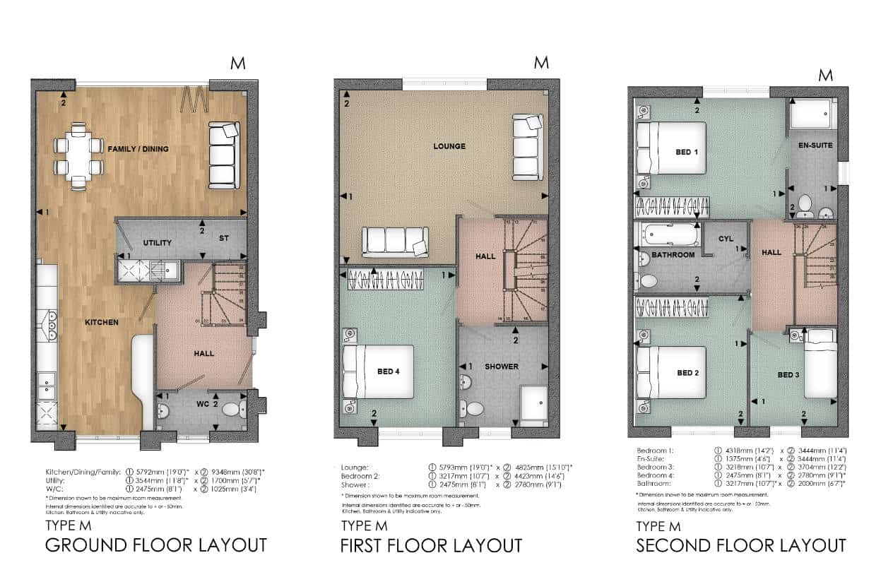 Burlington Floors Plans | Dukeries Homes Ltd