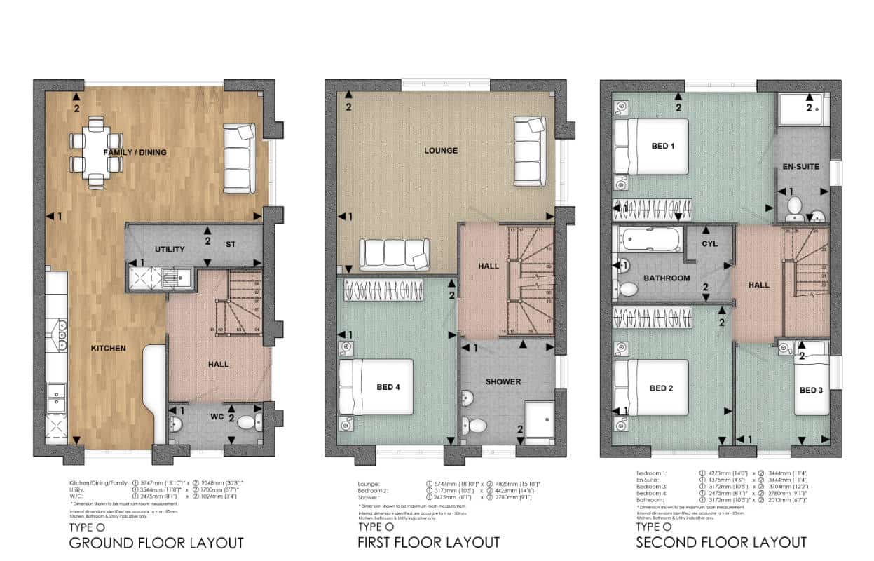 Burlington Floors Plans | Dukeries Homes Ltd