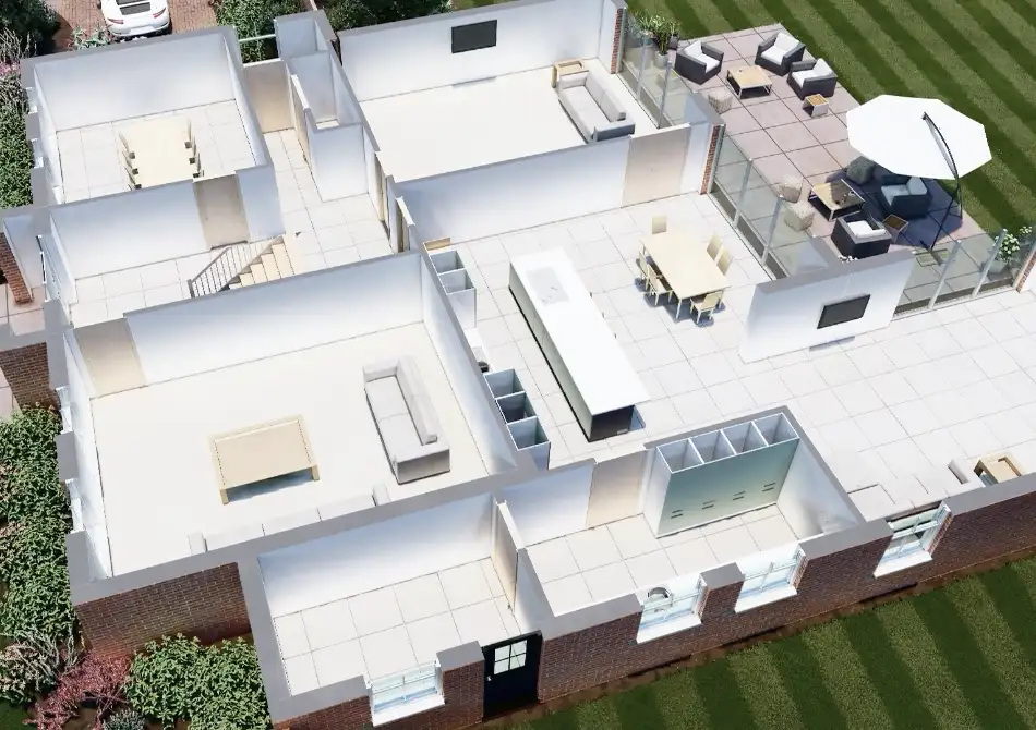 The Sandringham Ground Floor View High Oakham Park | Dukeries Exclusive